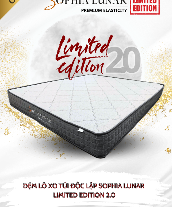 Đệm Lò Xo Túi Sophia Lunar 2.0