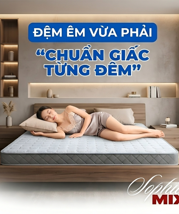 Đệm Bông Foam Latex Sophia Mix